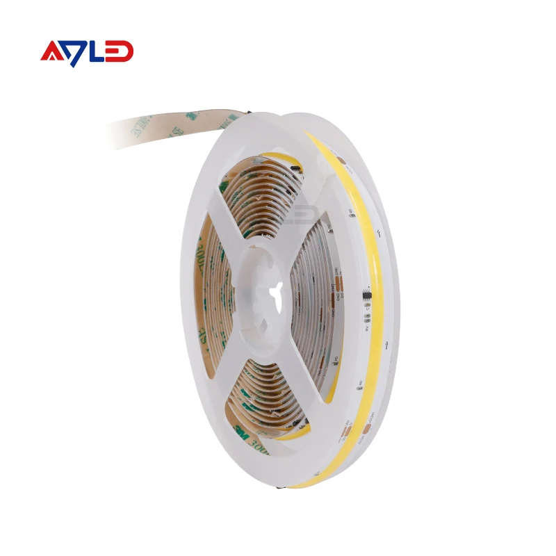 Flexible Chasing Light Cob Reel 420Chips/M 16.4Ft Ip20 Remote Control Dc24V 13W Sequence White Led Cob Light Strip