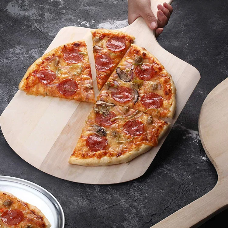High quality new star foodservice wooden pizza peel pizza board 24 inch