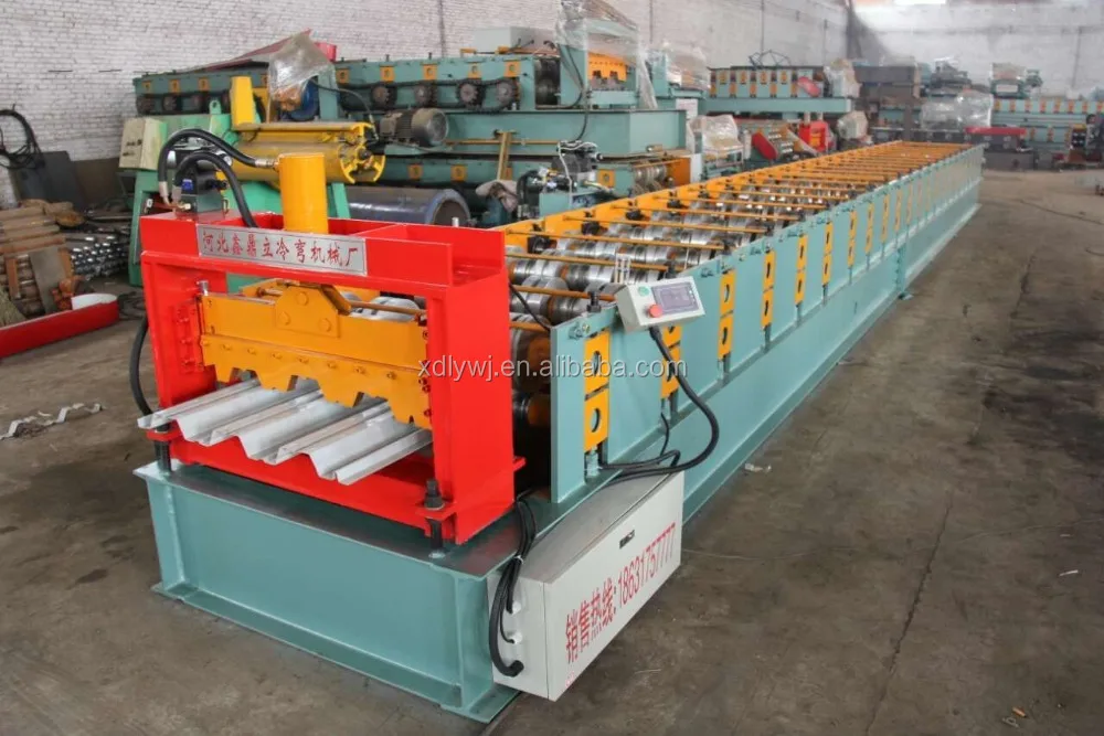 Quality Assurance Metal Deck Making Machine Deck Floor Roll Forming Machine arched tile forming machine