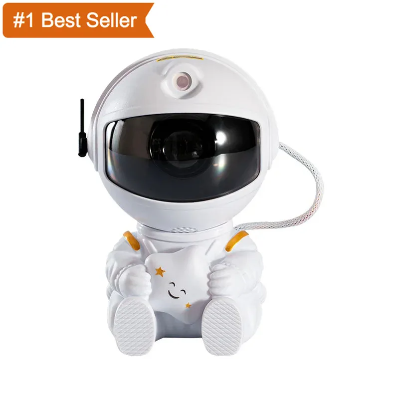Jumon Bedroom Night Light Kids Birthday Gift Indoor Theater Star Sky Night Lamp 5V Astronaut Starry Projector