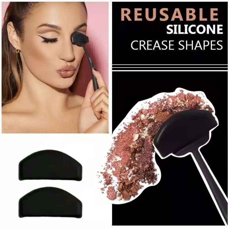 Good Supplier eye shadow stamp stencil kit lazy eye shadow stamp tool