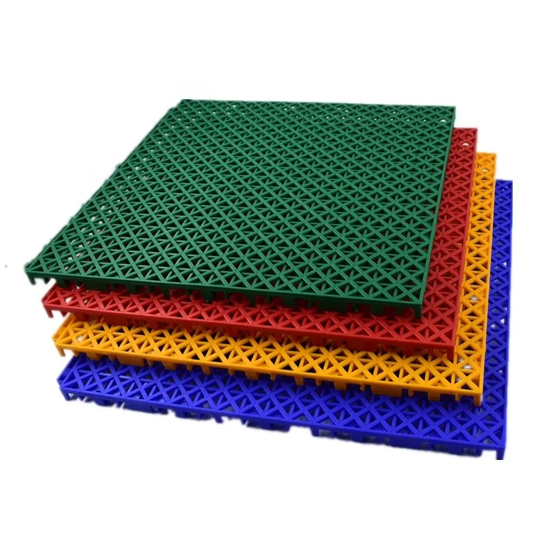 Durable Using Blue Plastic Pump Track Slope Outdoor Area Assembled Sports Floor China