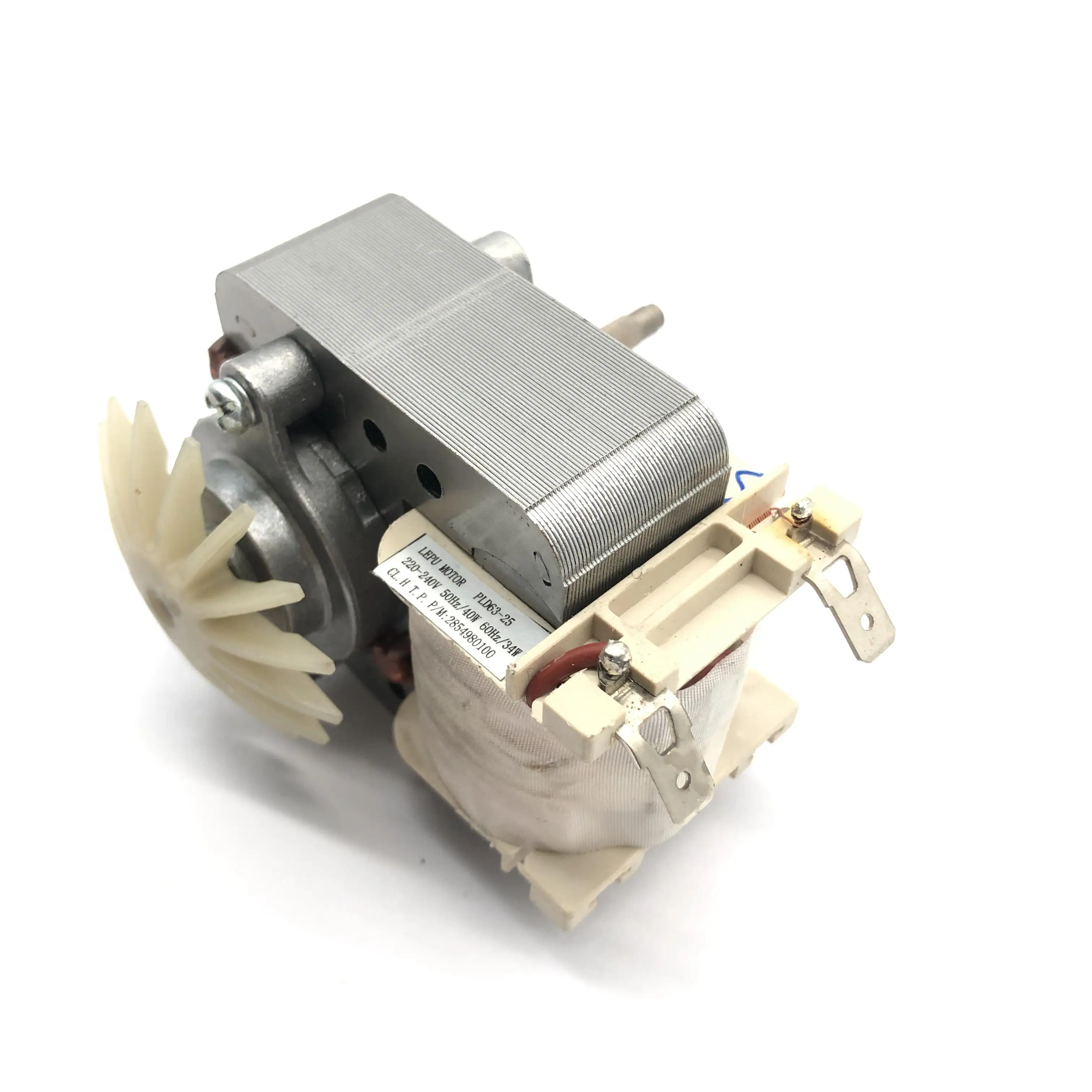 AC type of 63 series shaded pole motor washing machine dryer turbo fan motor with small blade 34W