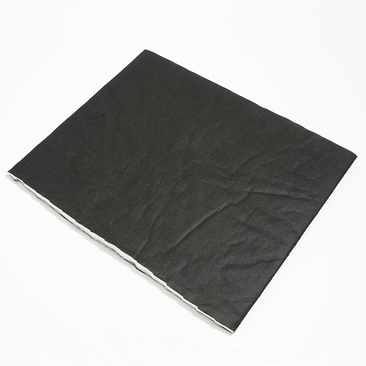 2022 Customized PETmaterial car soundproof cotton black soundproof insulation cotton for car