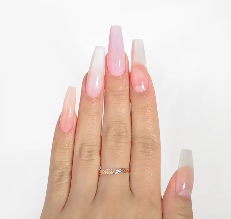 UNNA 60ML Acrylic Poly Nail Gel Easy Apply Soak Off Nail Extension Polygels