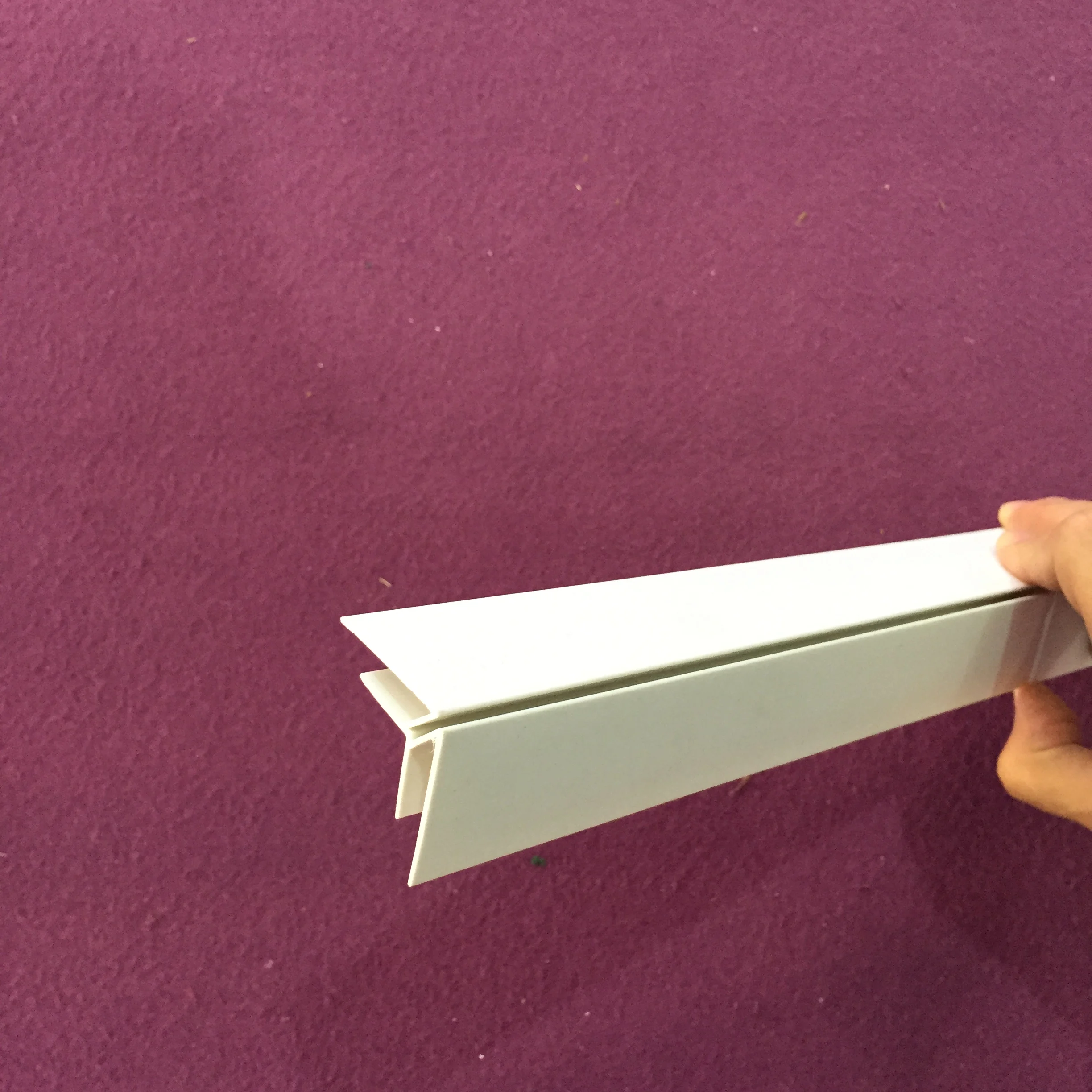 Wholesale PVC internal and external corner trim for wall panels