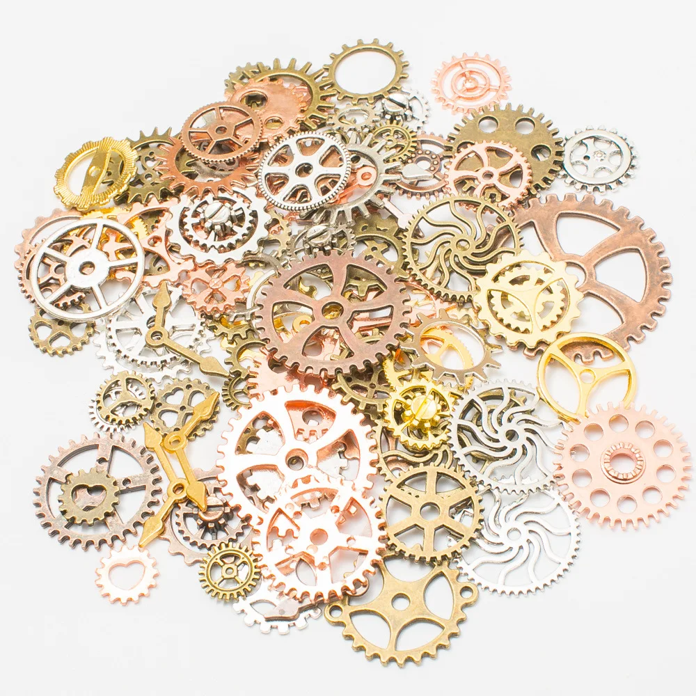 Factory direct alloy gear DIY accessories accessories mechanical watch core gear hybrid steampunk 100 grams pack