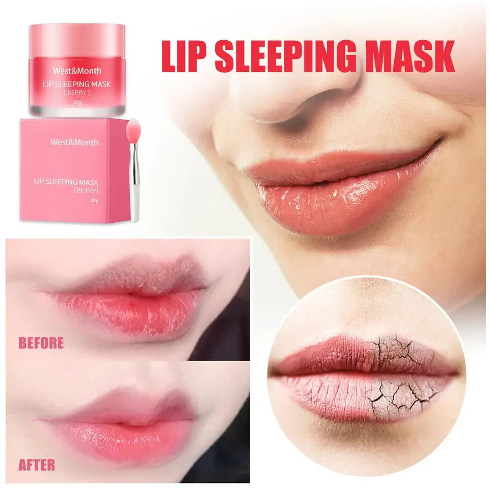 The latest best-selling Internet celebrity explosive jelly lip mask Moisturizing overnight repair lip mask