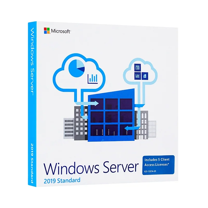Windows Server 2019 Standard - 16 Core OEM и 5 CALs Win server STD