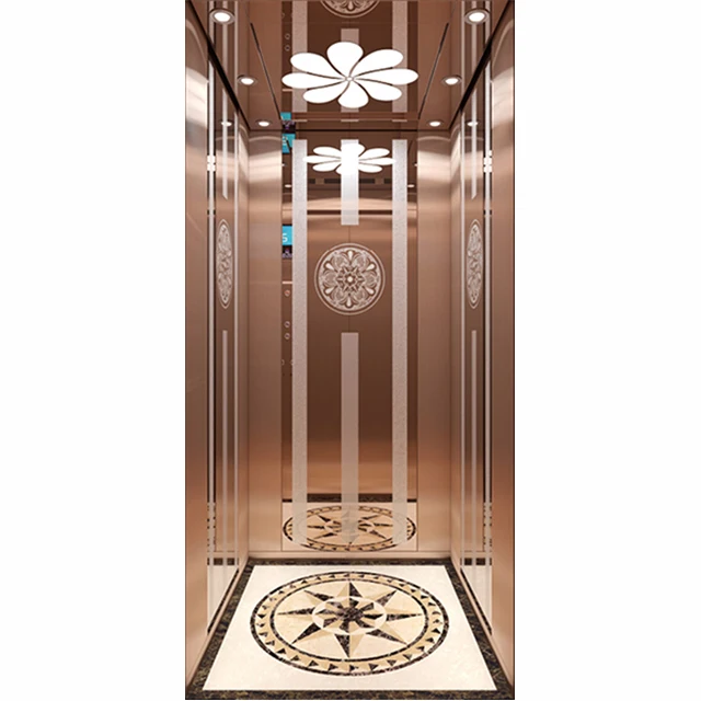 High Quality hydraulic  Modern Design outdoor elevator lift small homewith AC Drive for Hotel lift