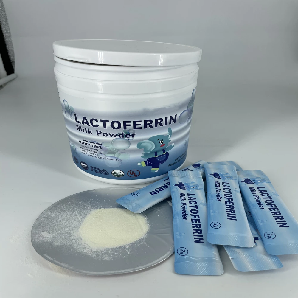Superior quality   Antimicrobial peptides OEM Private Label  Customization  lactoferrin milk powder