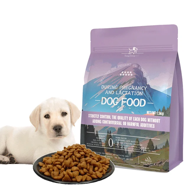 OEM ODM suckling period dog dry food Popular dog staple food high protein free grain pet food