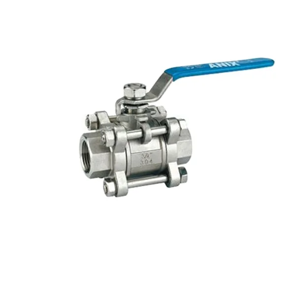 Factory Direct Sale Small Size DN10 stainless steel ss316 3pc ball valve BW butt weld  3pc Ball Valve