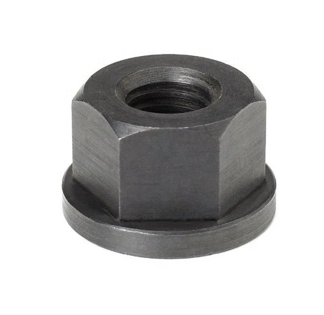 Carbon steel Flange Nut, grade 8.8 hub nut, all types of flange wheel nut