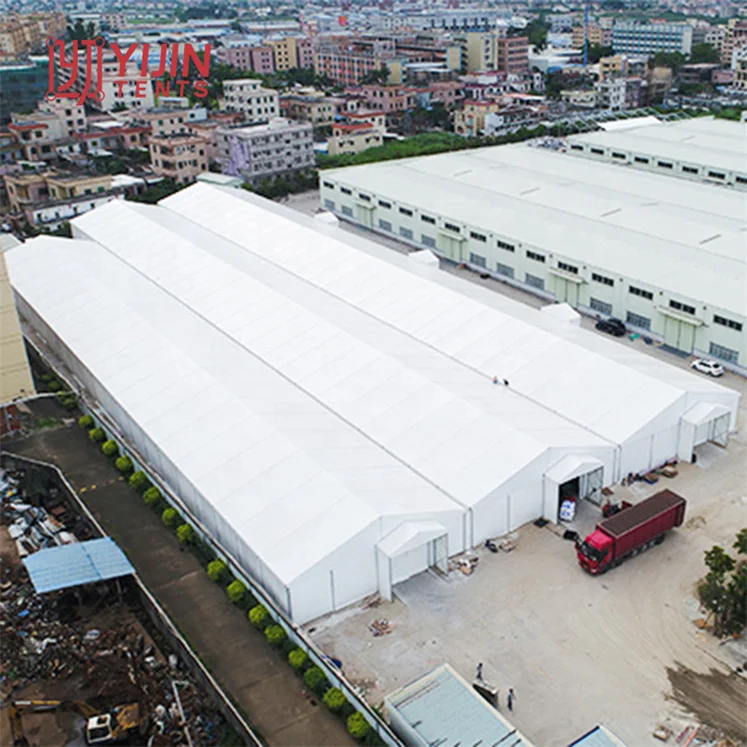 20*25 м 30x40 алюминиевая ПВХ структура наружная большая выставочная складская палатка для продажи