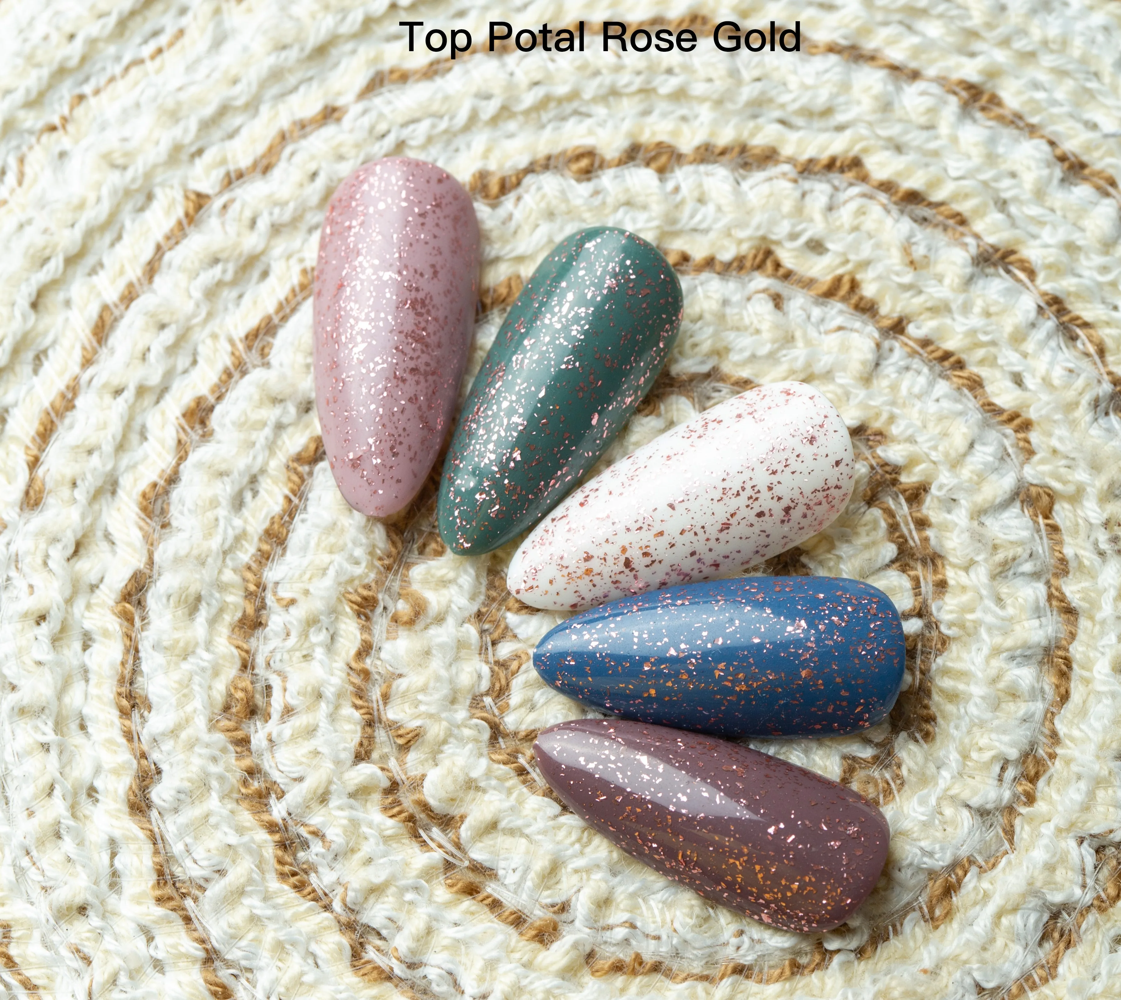 The westink beauty professional durable velvet foil top coat matte top gel polish