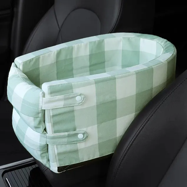 New Design Custom Outdoor Travel Pet Car Seat Dog Booster Removable Washable Dog Car Seat