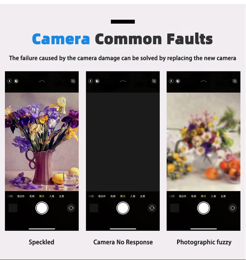  11 Years supplier Experience Replacement Back Cameras For Iphone