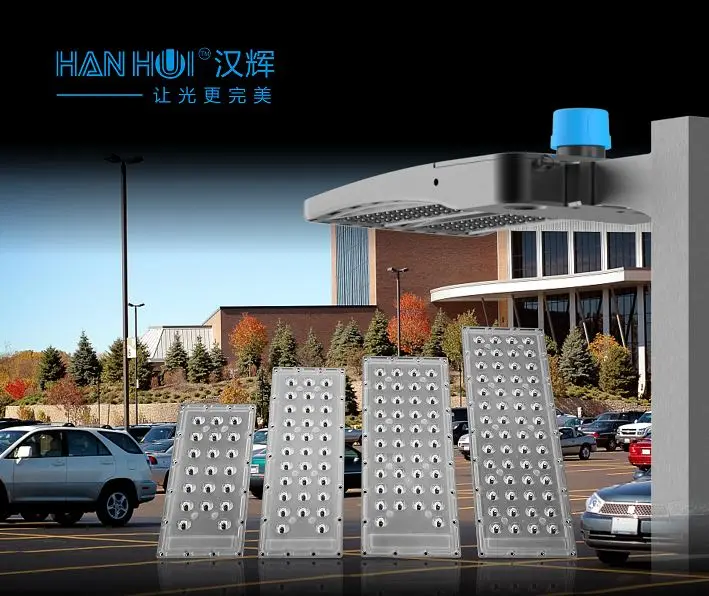 32PCS 5050 SMD 4X3030 LED Optical Street Light Lens with Type II-M