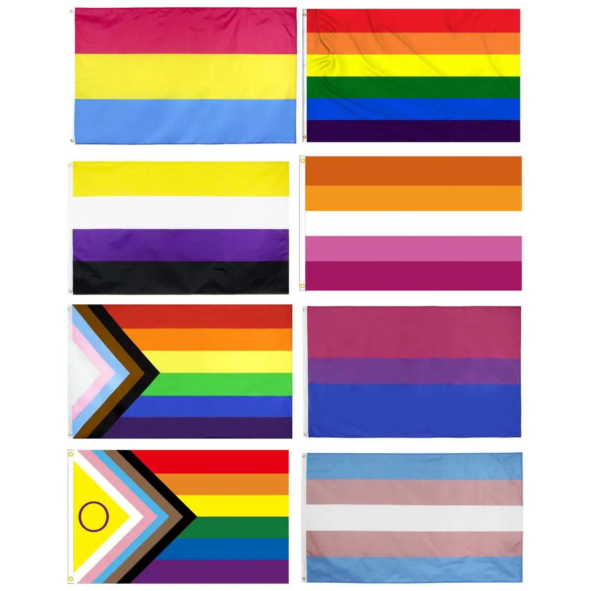 free design gay pride flags LGBT large rainbow 3X5 Ft 90X150cm custom Flag