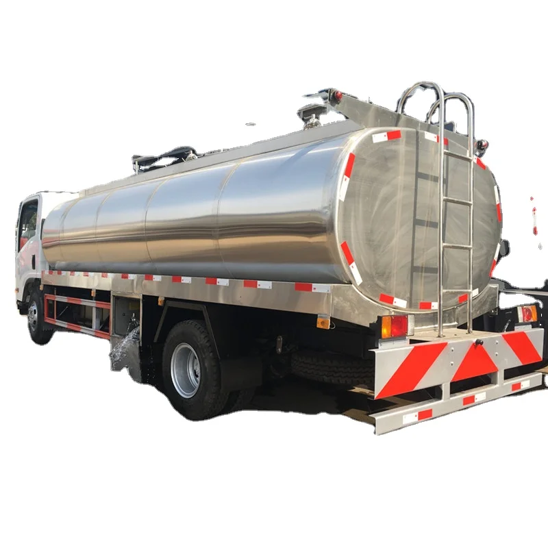 Brand New 304 Stainless Steel Milk Tanker Truck