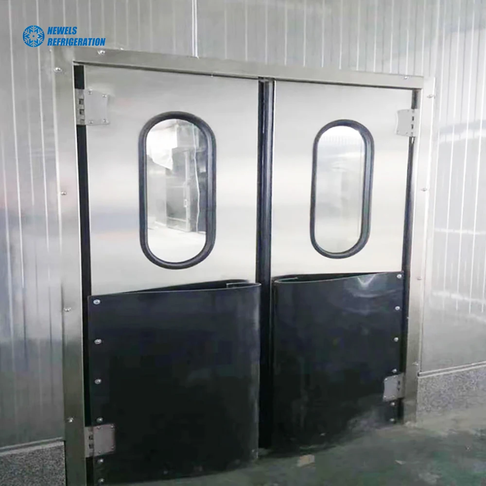 Custom Manual Cold Room Impact Door for Cold Storage Room