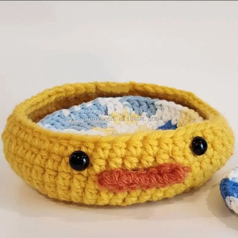 Cute Animal Macrame Table Mat Pad for Tea Coffee for Kitchen Use Cartoon Tea Mug Mats Animal Cushion Pad for Home