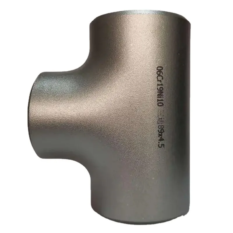 Top Quality Exquisite Workmanship Pneumatic Connector Tube Long Radius Welding Elbow Tee Seamless Alloy Pipe Fitting