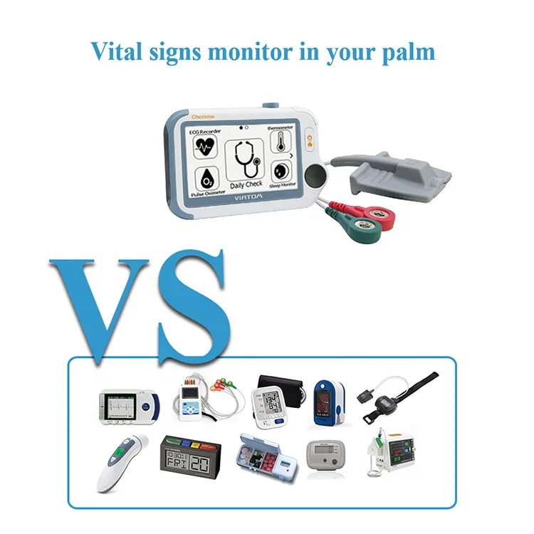  Электрокардиограф Viatom Checkme Pro Doctor Home Health Self Test ECG