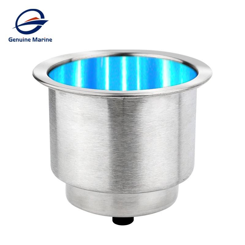 Genuine Marine Yacht Car Antislip Waterproof LED Cup Holder For Boat