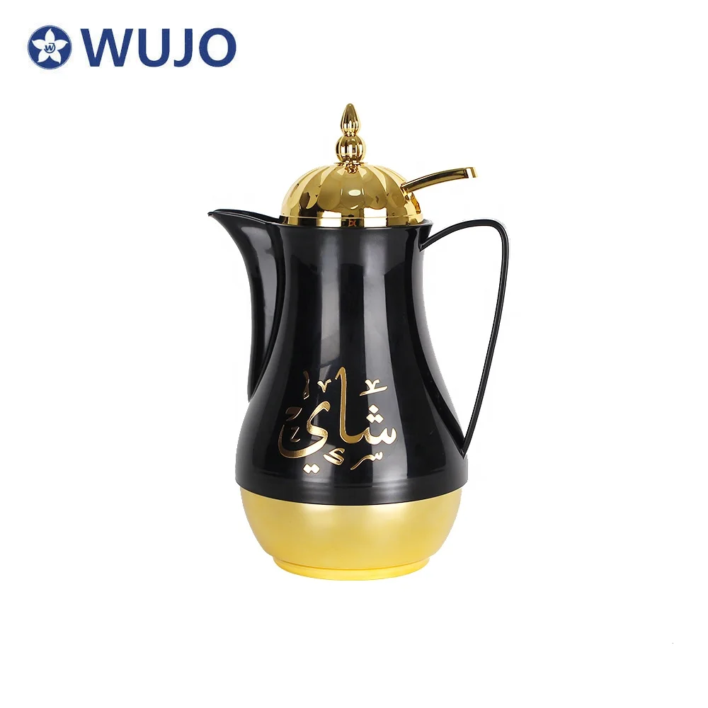 Пластиковый термос WUJO для горячего чая и кофе 1 л без бисфенола А