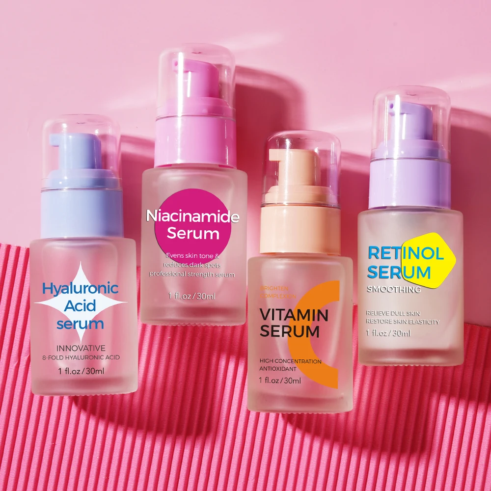 Best Skin Care Manufacturers Anti Wrinkle Hydrating Vitamin C Niacinamide Hyaluronic Acid Face Serum