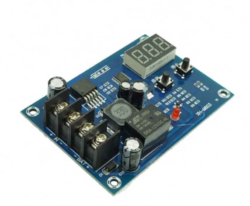 Charging Control Module Digital LED Display Storage Lithium Battery Charger Control Switch  Board 12-24V XH-M603