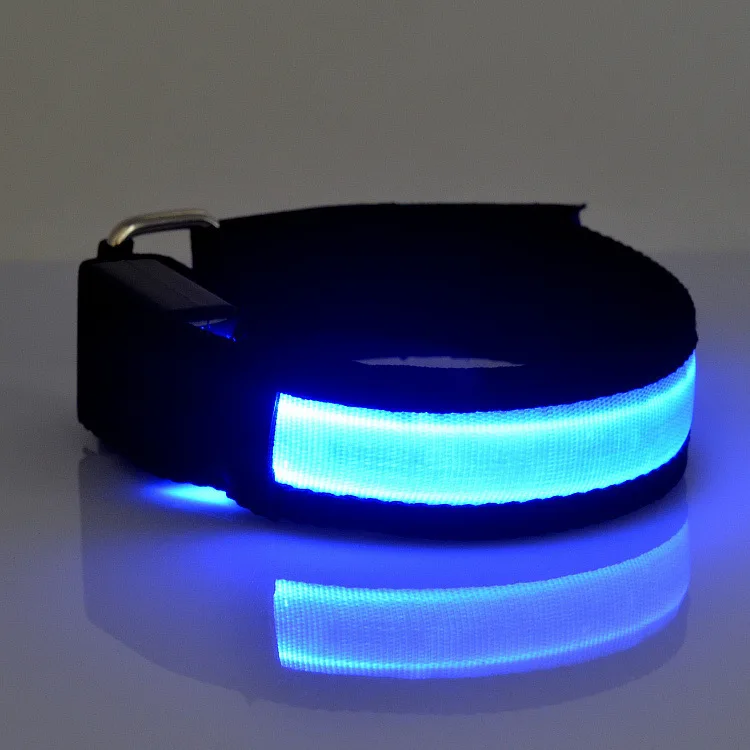  Outdoor sports led flashing arm band luminous armband night running safety signal light bicycle
