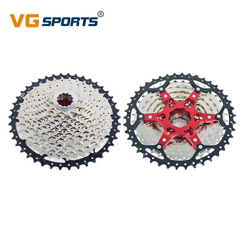 VG Спорт 11 скоростей 11-42T кассета для горного велосипеда отдельный свободный круг алюминиевый кронштейн Звездочка свободное колесо для велосипеда