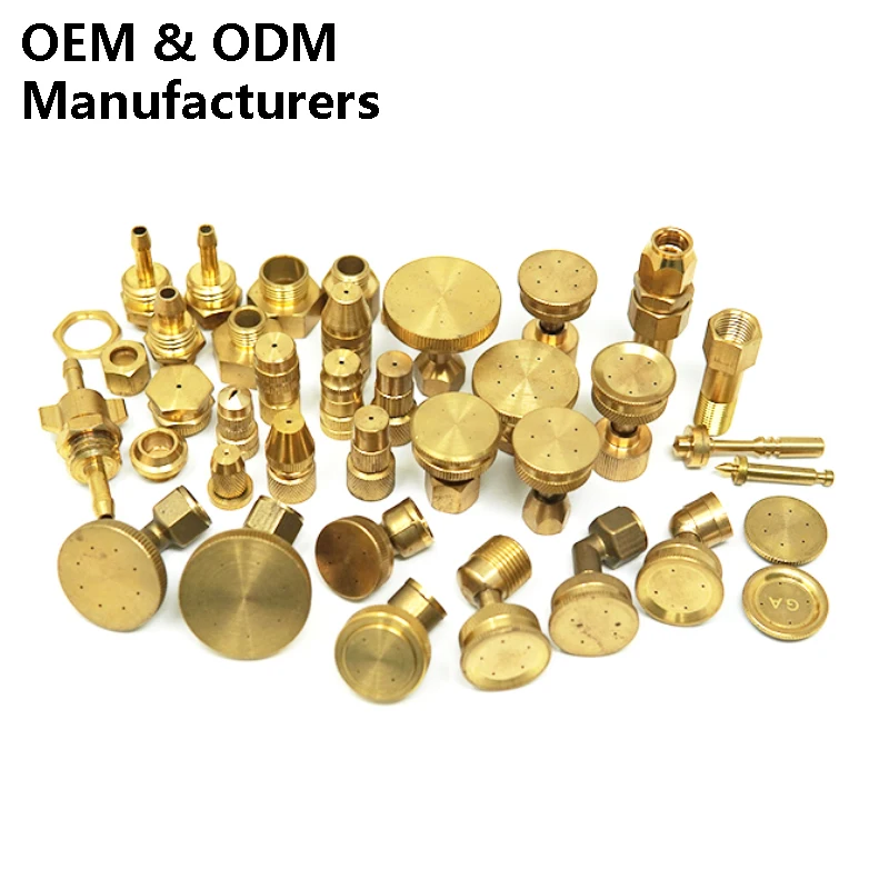 quality brass nozzle double head/3head for agricultural irrigation manual agriculture backpack holder sprayer nozzles for water