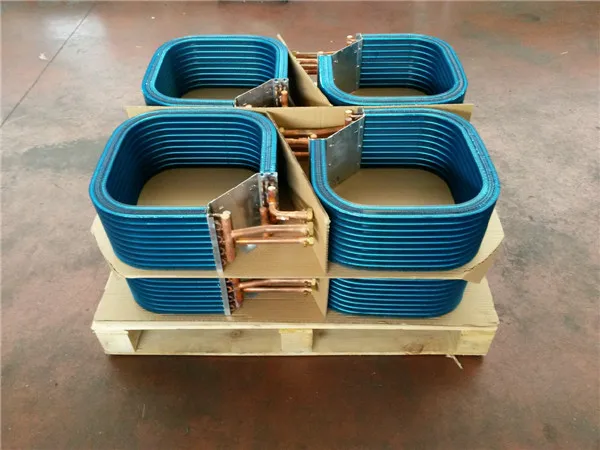 L Shaped Copper Evaporator Coil for Air-conditioning Spare Parts Vyparnik Tepelneho Cerpadla