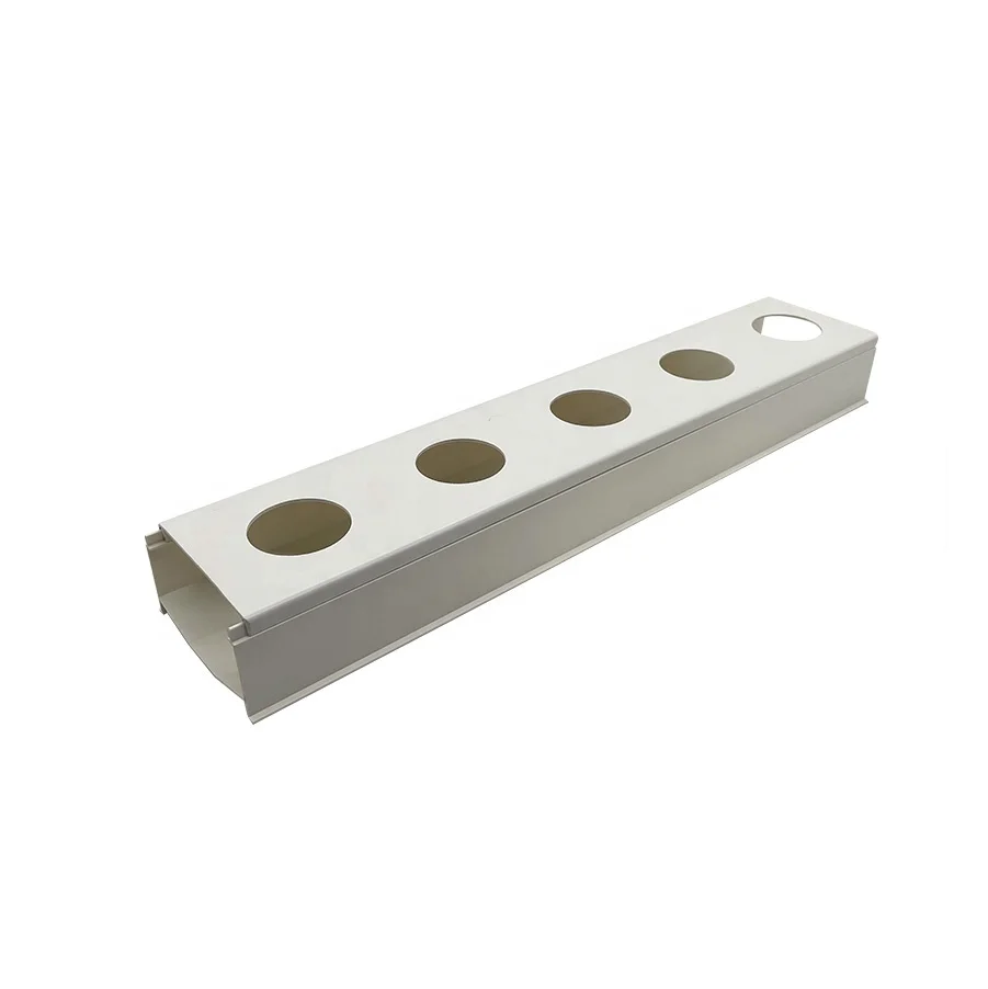 OMANA Lid Removable Hydroponic Nft Grow Systems Pvc Nft Hydroponic Channel