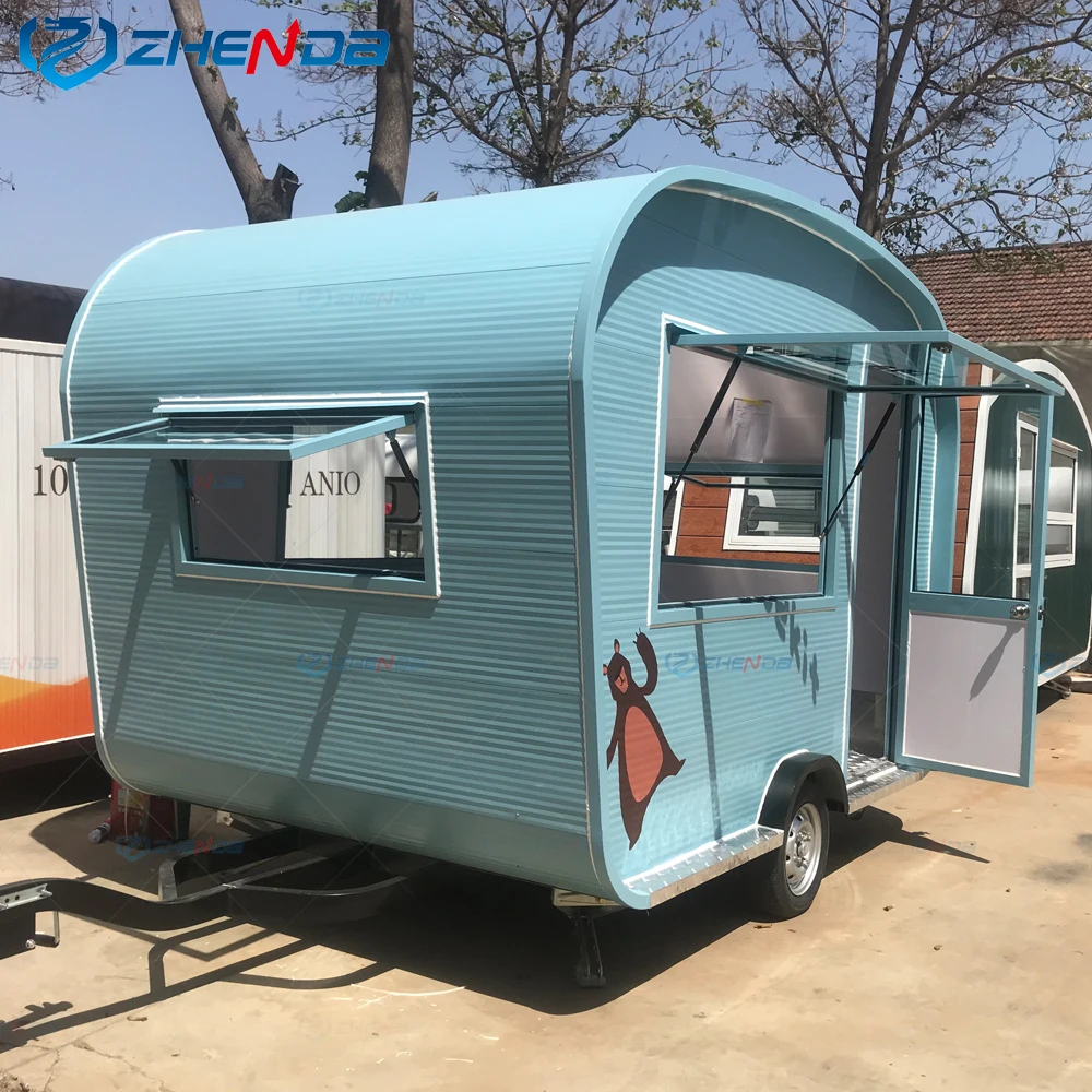 China High Quality Food Truck/Outdoor Mobile Juice Bar Kiosk Dining Truck/Mobile Food Stand Food Truck Trailer Food Truck