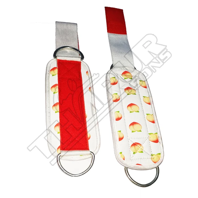 Custom Gym Ankle Strap 6 Weight Lifting PVC Rubber Logo / Woven Logo or Customized PK Sport Safety Sport Ankle Winter Unisex EVA