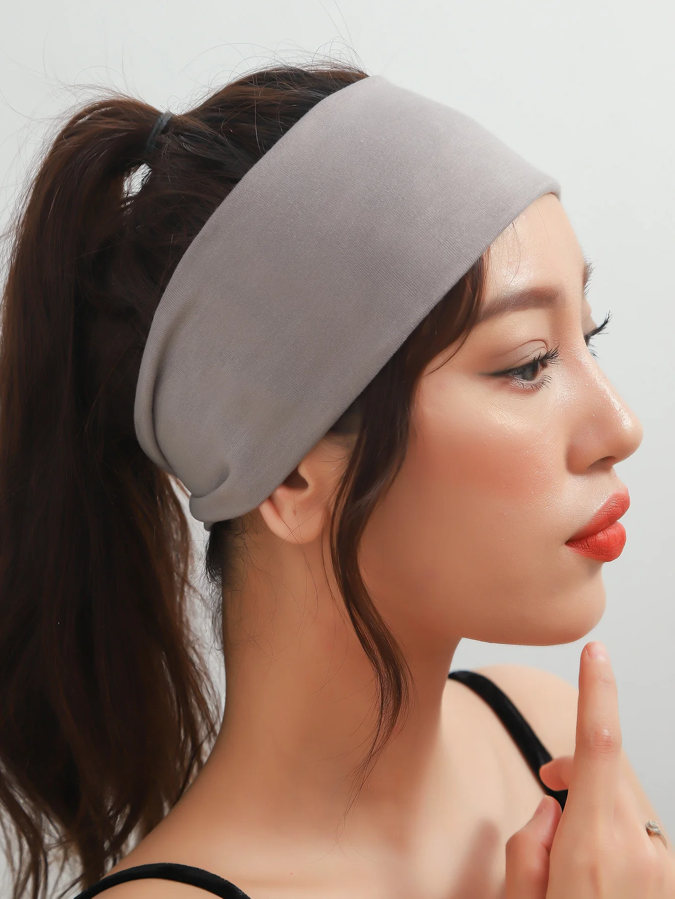 New Arrivals Yoga Sports Headband Women Absorption Running Head Band Simple Fitness Headband