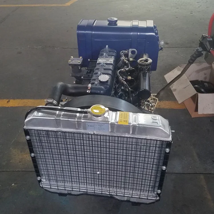 Chinese Manufacturer 35.3KW Clutch Diesel Engine 490G With PTO And Pulley