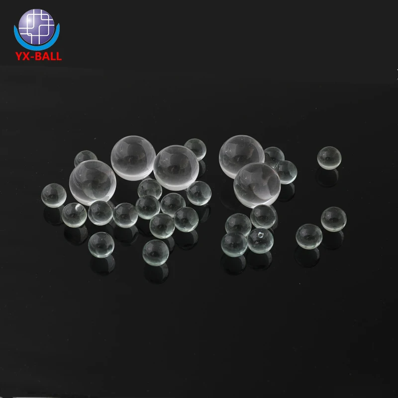Hot sale 3mm4mm5mm6mm10mm12.7mm14mm16mm21mm round clear solid glass marble ball for spray paint aerosol cans