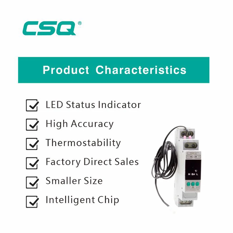 CSQ SPDT Relay 24 vac 230vac 16a Sensor Temperature Relay Digital Timer