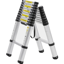 Durable extension aluminum ladder high quality multifunctional folding step stair foldable ladder