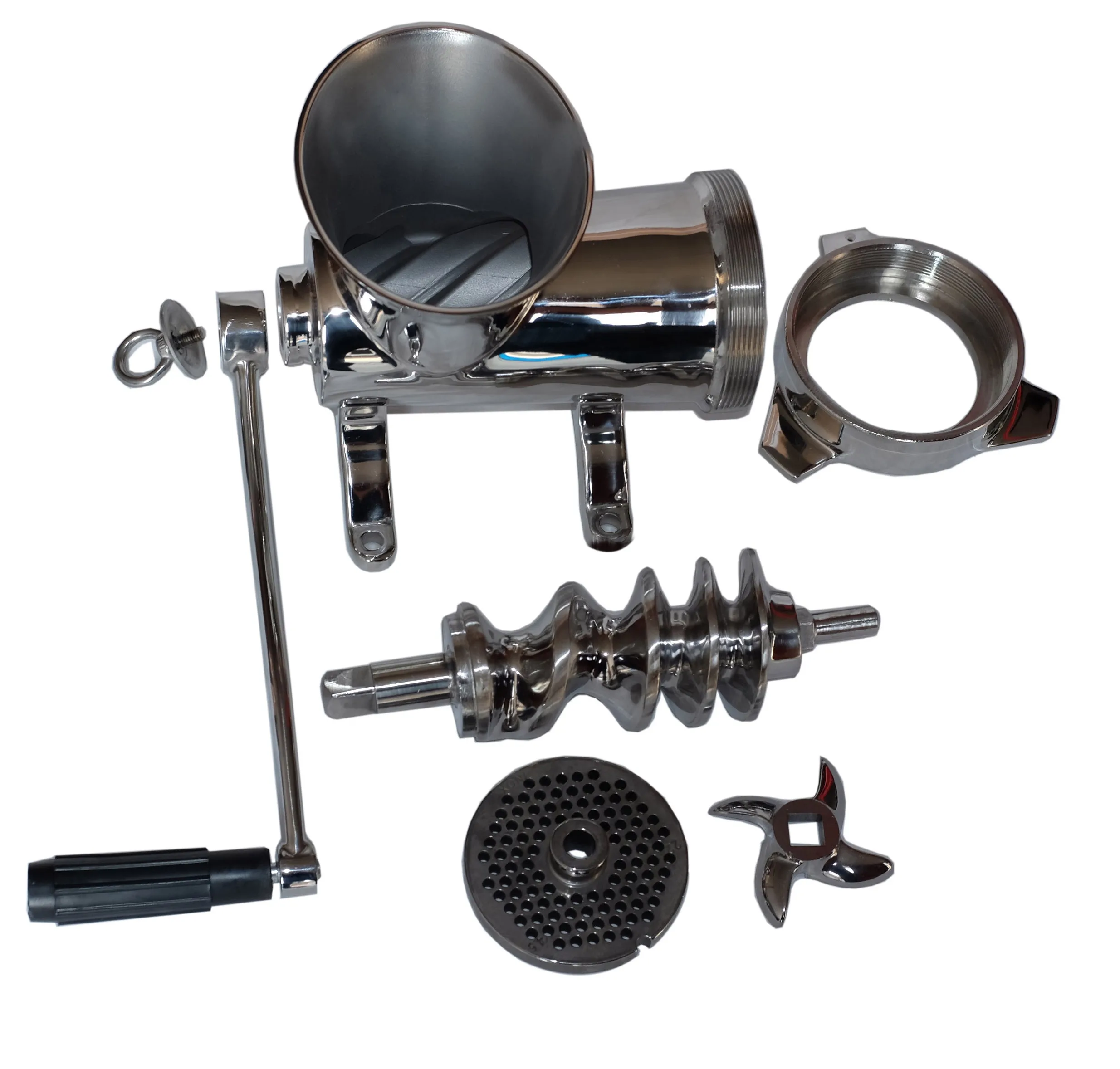 22# Stainless Steel Manual Meat Mincer Hand Meat Grinder For Commercial Use