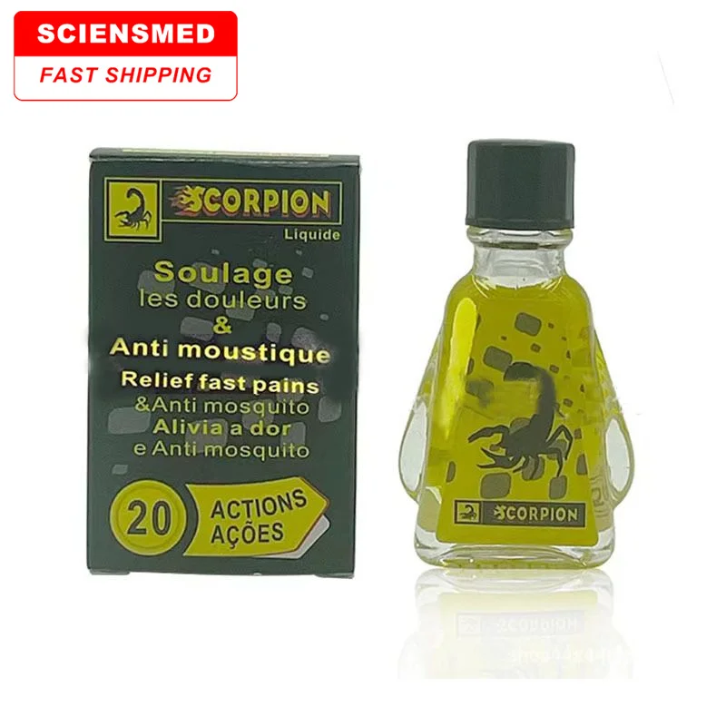 3ml Refreshing Oil For Headache Dizziness Medicated Oil Rheumatism Pain Abdominal Pain Fengyoujing