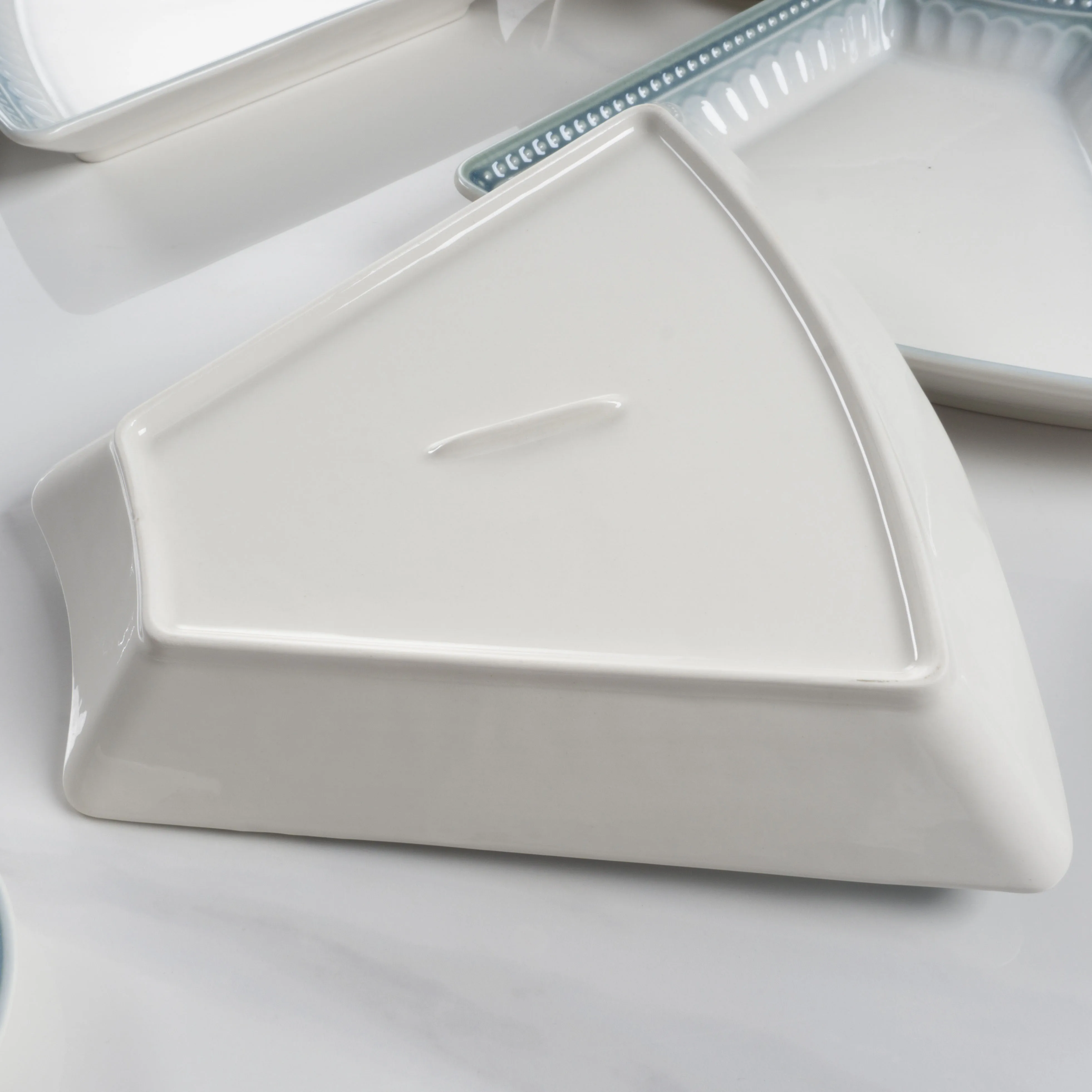 Bohemian Ceramic Gift Box Send gift set colorful cheap color box packaging Modern Style Ceramics Bowl pieces set