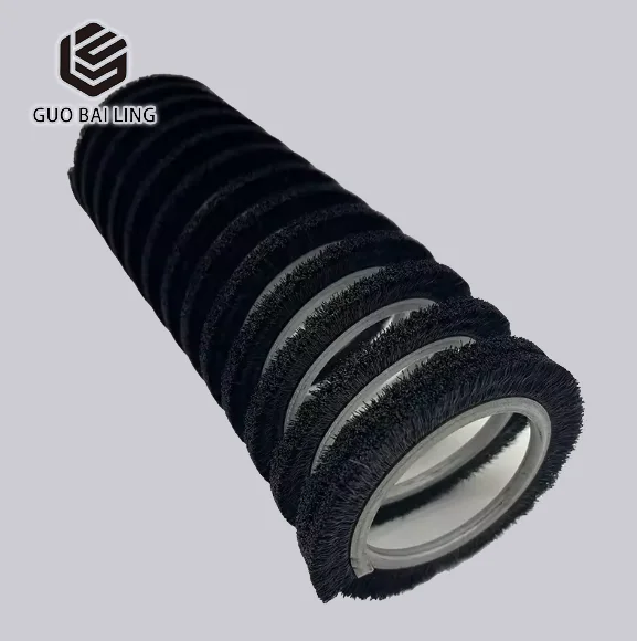Customized Industrial Cylinder Nylon Roller Brush for Cleaning