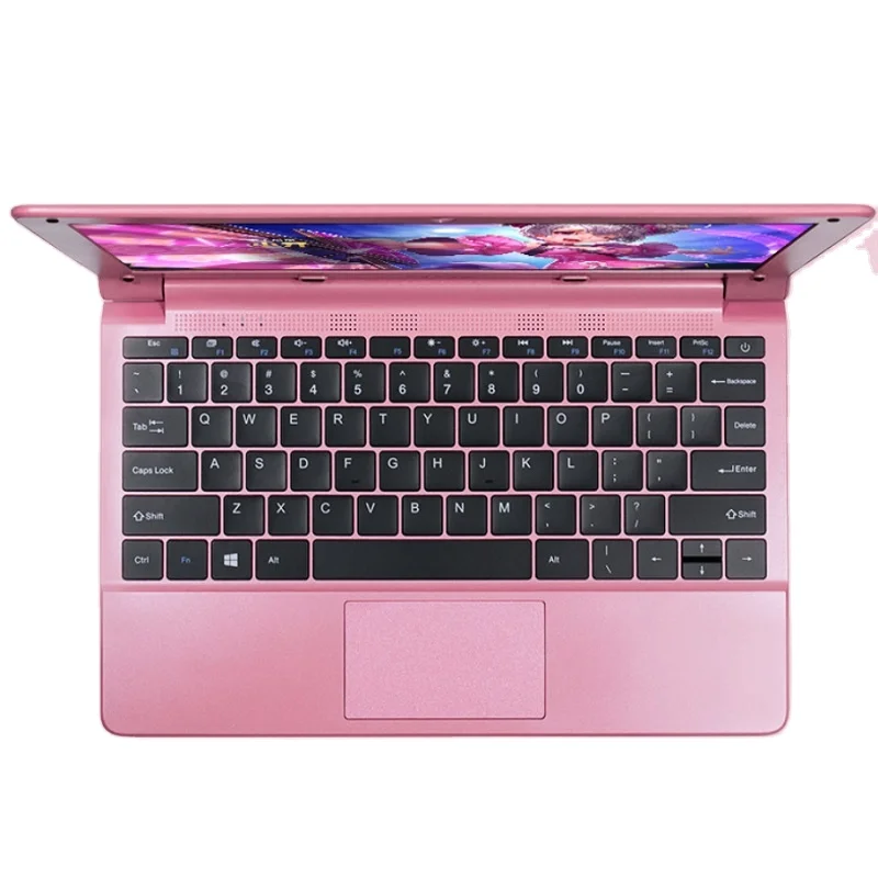 11.6 inch quad core j4105 mini laptop pc pink grey black linux window10 computer laptops